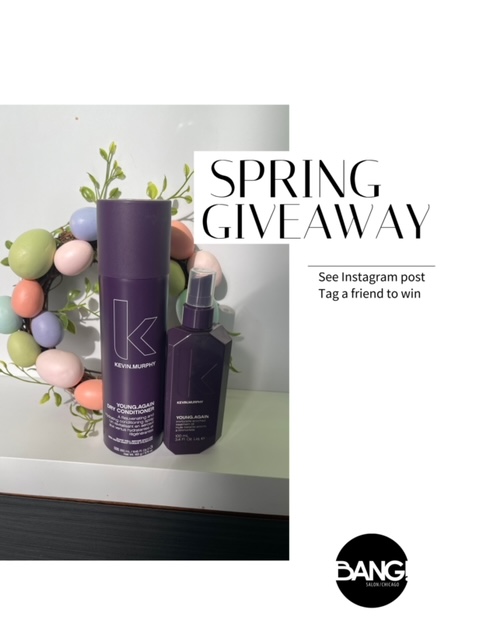 Spring Instagram Giveaway @bangsalonchicago