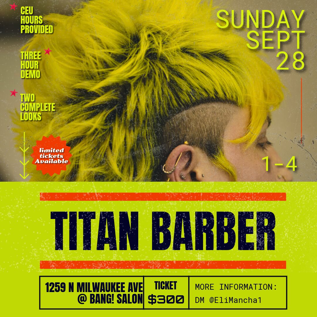We’re Hosting Titan Barber @ Bang!